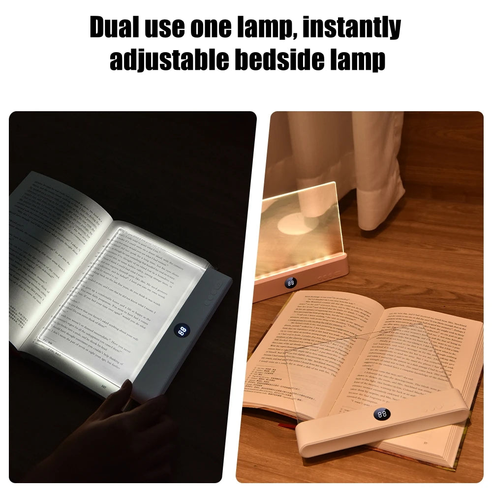 UltraSlim LED Night Vision Book Light – USB Rechargeable | Eye Protection | Viral TikTok Essential
