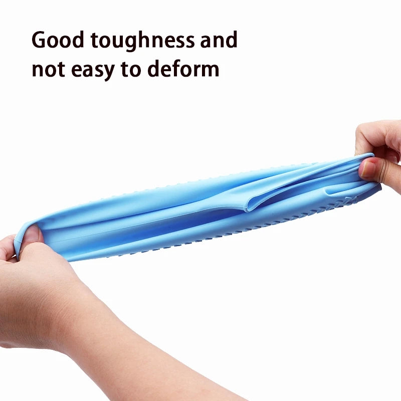 Waterproof Silicone Shoe Covers – Slip-On Rain Protection for All Shoes, All Ages 